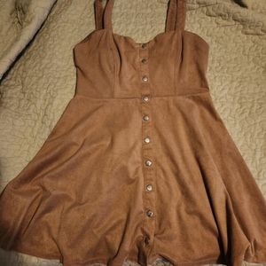 Suede Forever 21 mini dress